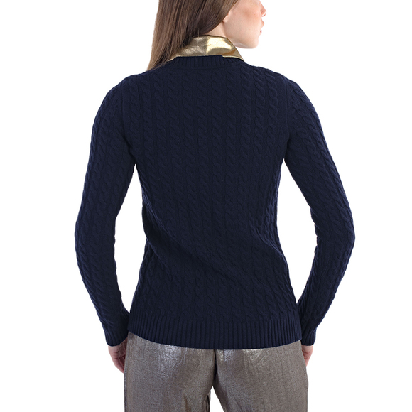 MOSCHINO NAVY SWEATER | WOMENS SIZE S - Picture 4 of 4